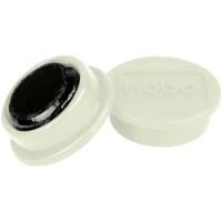 Nobo Whiteboard Magnets White 0.3 kg Bearing Capacity 24 mm Pack of 10