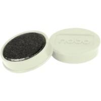 Nobo Whiteboard Magnets 1915301 32 mm Round White Pack of 10