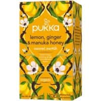 Pukka Caffeine-free Lemon Ginger and Manuka Honey Tea Bags Pack of 20