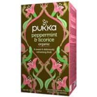 Pukka Caffeine-free Peppermint and Licorice Tea Bags Pack of 20