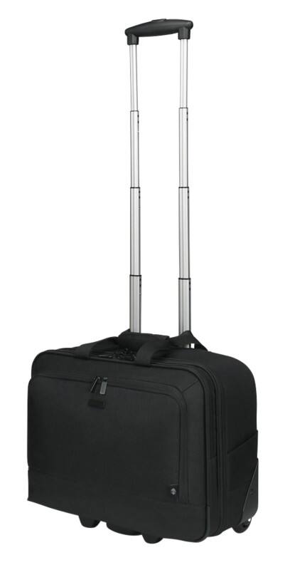 DICOTA Rolling Laptop Bag 17.3 " 48 (W) x 22 (D) x 38 (H) cm PL (Polyester) Black