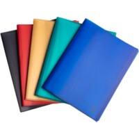 Exacompta OpaK Display Book 40 Pockets A4 Assorted Pack of 5