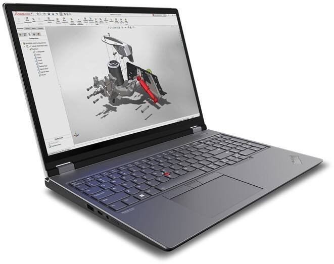 Lenovo ThinkPad P16 Laptop 40.6 cm (16") 13th Gen i7-13700HX 16 GB NVIDIA RTX A1000 Windows 11 Pro