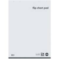 Rhino Flipchart Plain A1 30 70 gsm 30 Sheets Pack of 6