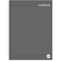 Rhino Notebook A4 Ruled Wire Side Bound White 160 Pages 80 Sheets Pack of 3