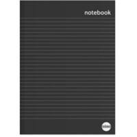 Rhino Notebook A4 Ruled Casebound Side Bound Hardback Cover Hardback Not perforated 96 Pages 48 Sheets