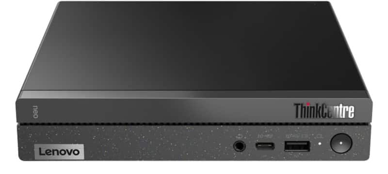 Lenovo ThinkCentre neo 50q Intel Core i3 i3-1215U 8 GB DDR4-SDRAM 256 GB SSD Windows 11 Pro Mini PC Black
