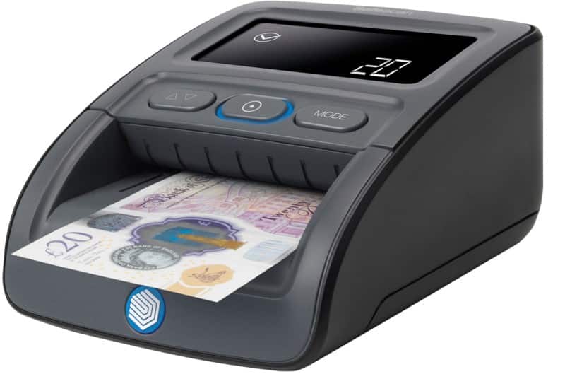 Safescan 155-S UK-IE Counterfeit Detector Set Black GBP, EURO