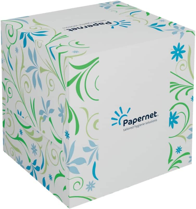 Papernet Special Facial Tissues 3 Ply 422620 12 Packs of 60 Sheets