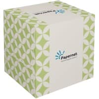 Papernet Cubed Soft Facial Tissues 2 Ply 422619 12 Packs of 88 Sheets