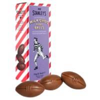 Mr Stanley's Milk Chocolate Rugby Balls 75 g