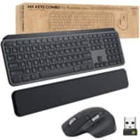 Logitech Business Gen 2 Keyboard and Mouse Wireless QWERTY with bluetooth Graphite 920-010932