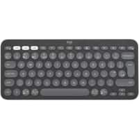 Logitech Pebble Keys 2 K380s Keyboard Wireless QWERTY Graphite K380s