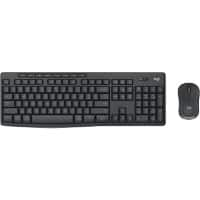 Logitech Keyboard Wireless QWERTY with bluetooth Graphite MK370