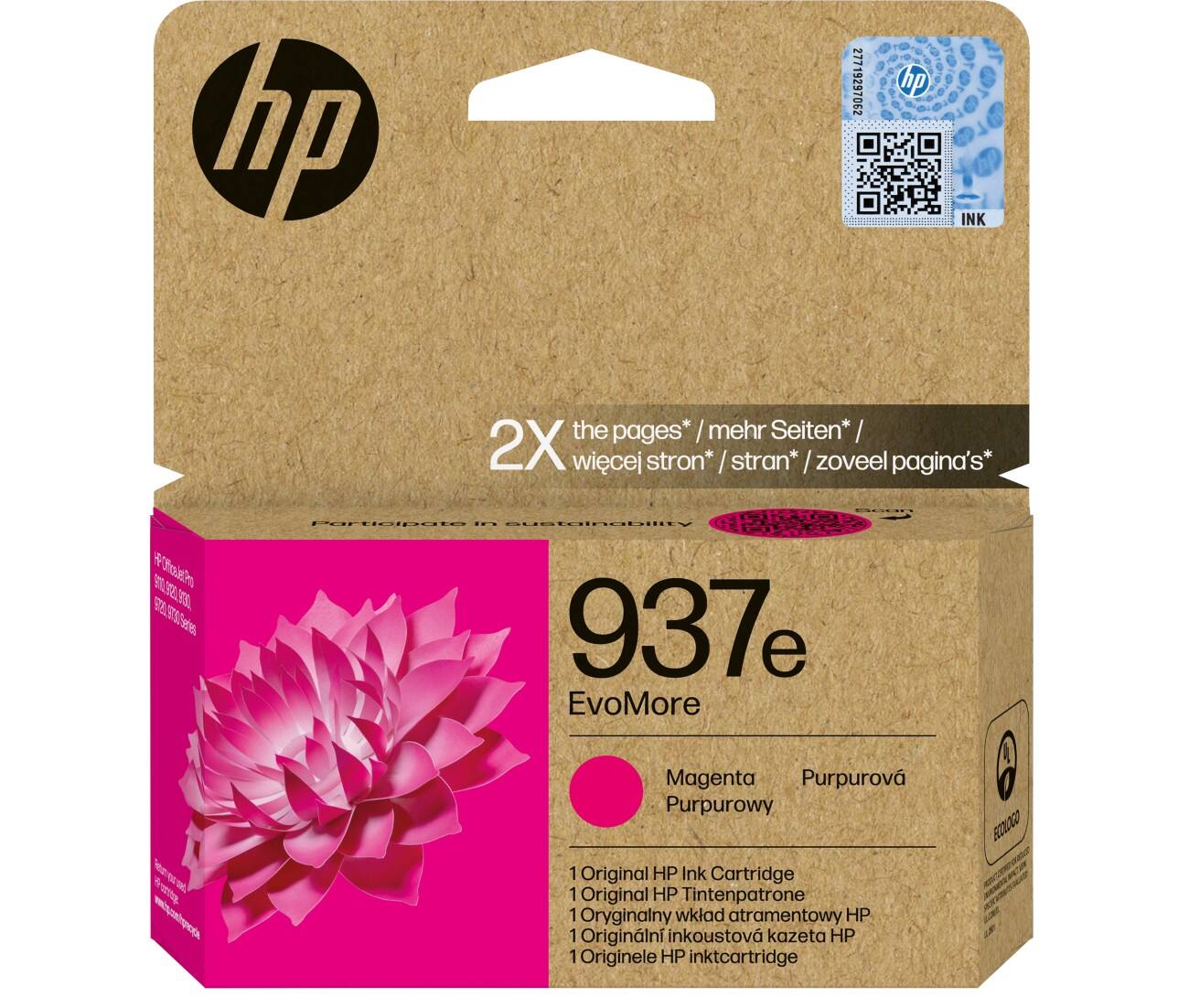 HP 973e Original Ink Cartridge 4S6W7NE Magenta