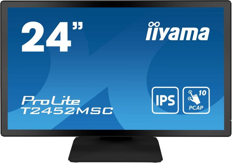 iiyama Touch 60.5 cm (23.8") IPS Monitor T2452MSC-B1 Black