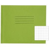 Rhino Exercise Book Squared Stapled Side Bound Manila Soft Cover White 24 Pages Pack of 100