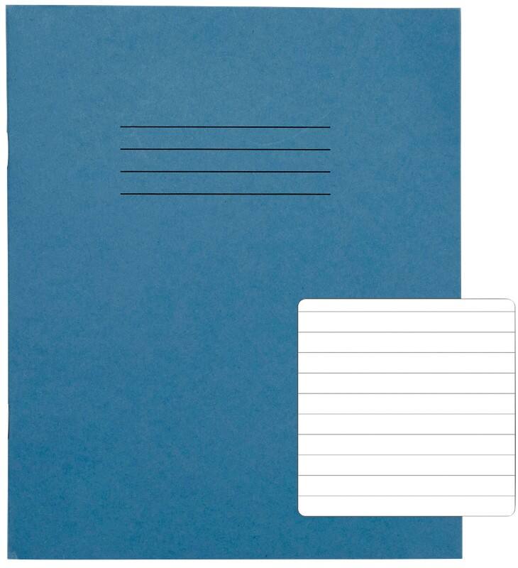 Rhino Exercise Book Ruled Stapled Side Bound Manila Soft Cover White 32 Pages Pack of 100