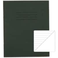 Rhino Exercise Book 200 x 165mm Ruled 8 mm Stapled Side Bound Manila Soft Cover Green Not perforated 48 Pages Pack of 100