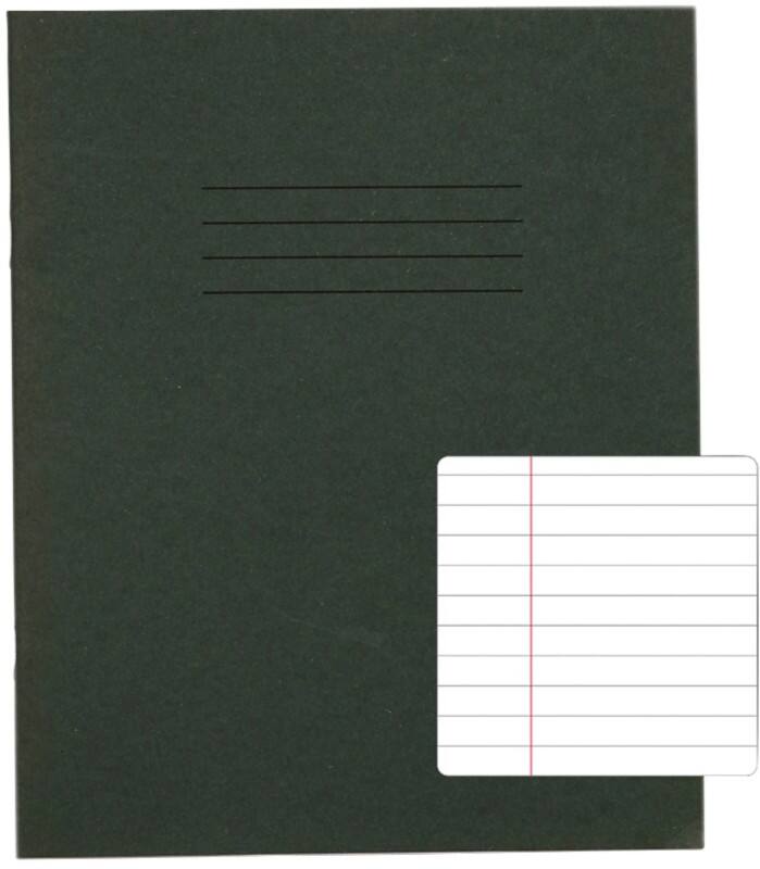 Rhino Exercise Book Ruled Stapled Side Bound Manila Soft Cover White 48 Pages Pack of 100