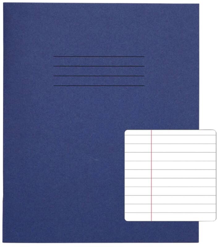 Rhino Exercise Book Ruled Stapled Side Bound Manila Soft Cover White 48 Pages Pack of 100