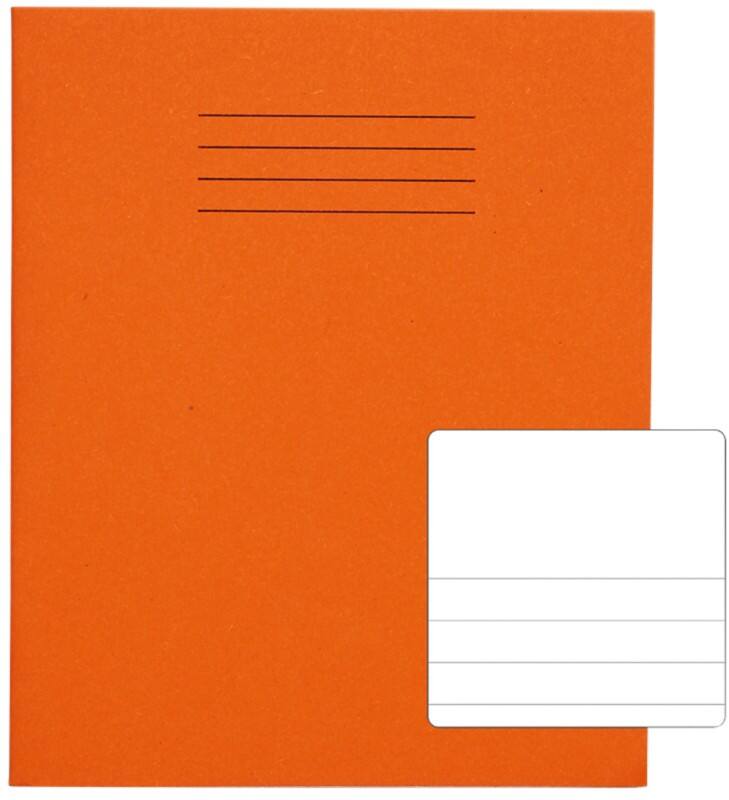 Rhino Exercise Book Ruled Stapled Side Bound Manila Soft Cover White 48 Pages Pack of 100
