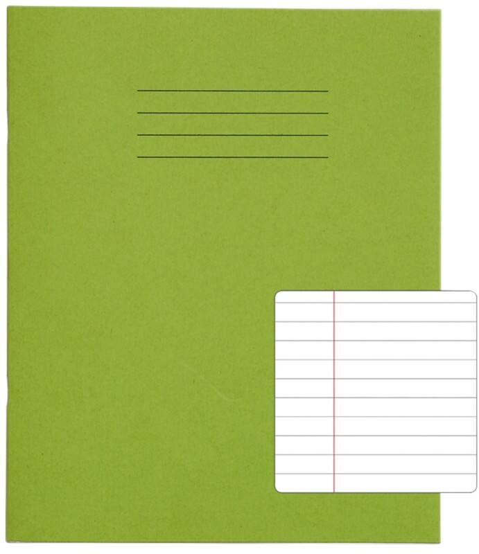 Rhino Exercise Book Ruled Stapled Side Bound Manila Soft Cover White 48 Pages Pack of 100