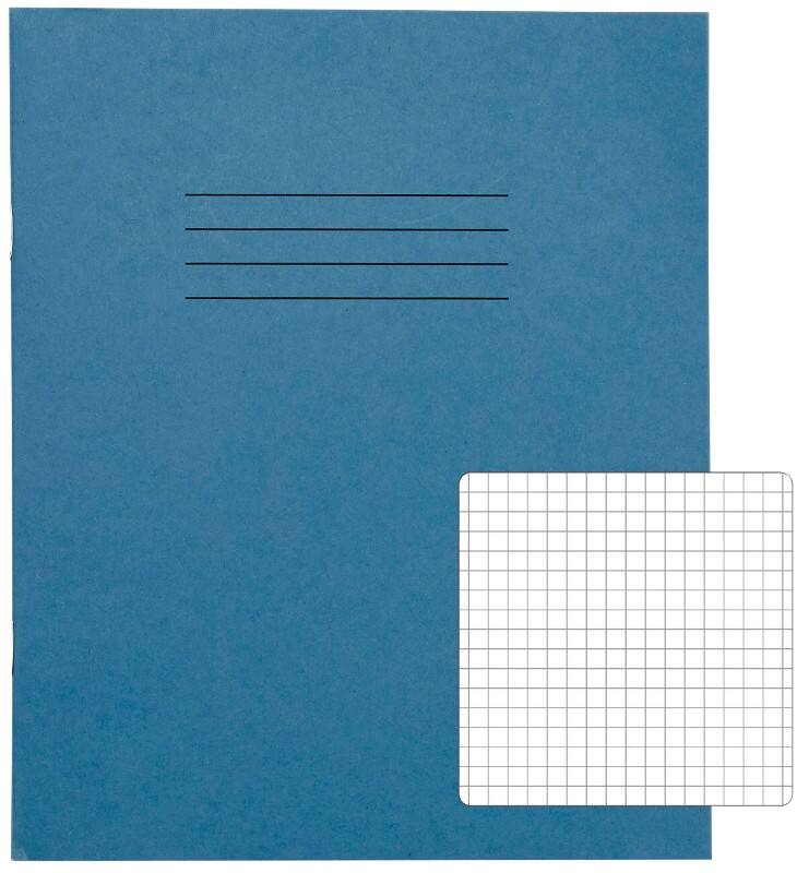 Rhino Exercise Book Squared Stapled Side Bound Manila Soft Cover White 48 Pages Pack of 100
