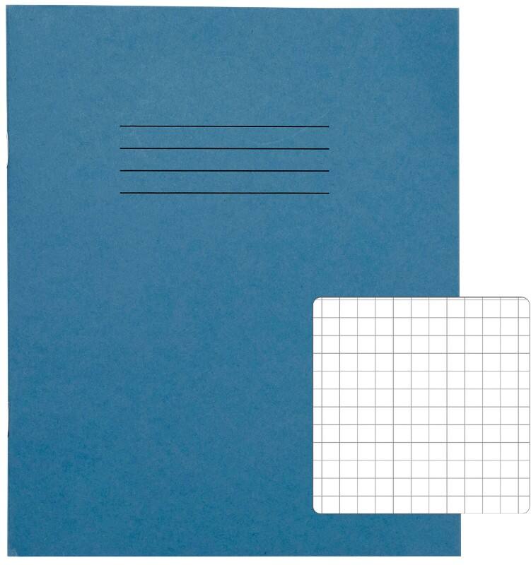 Rhino Exercise Book Squared Stapled Side Bound Manila Soft Cover White 48 Pages Pack of 100