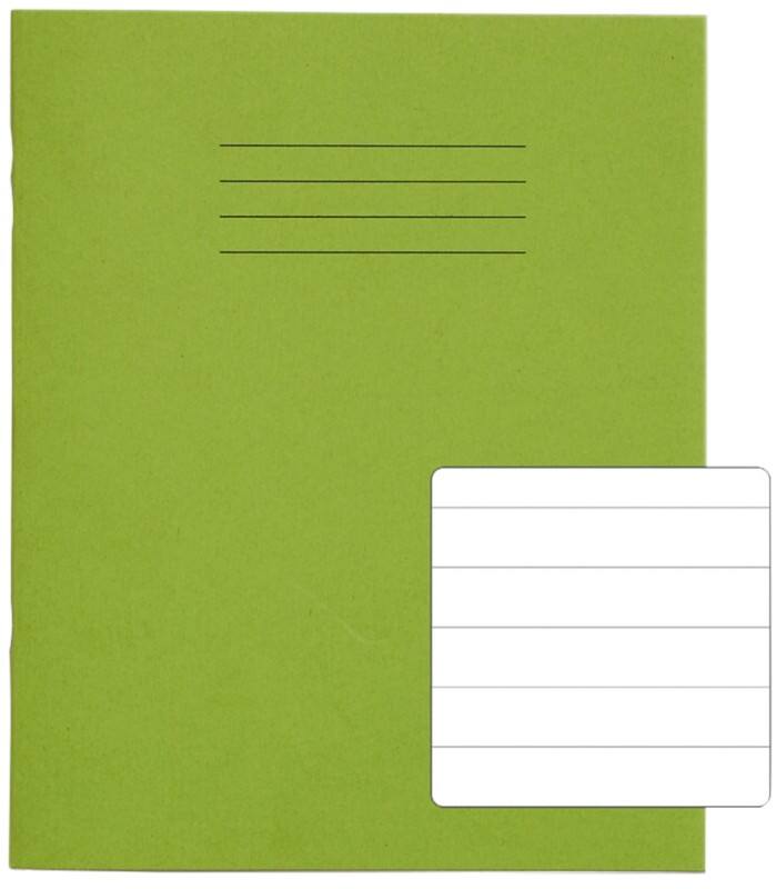 Rhino Exercise Book Ruled Stapled Side Bound Manila Soft Cover White 48 Pages Pack of 100