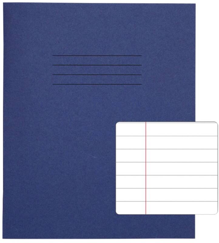 Rhino Exercise Book Ruled Stapled Side Bound Manila Soft Cover White 48 Pages Pack of 100