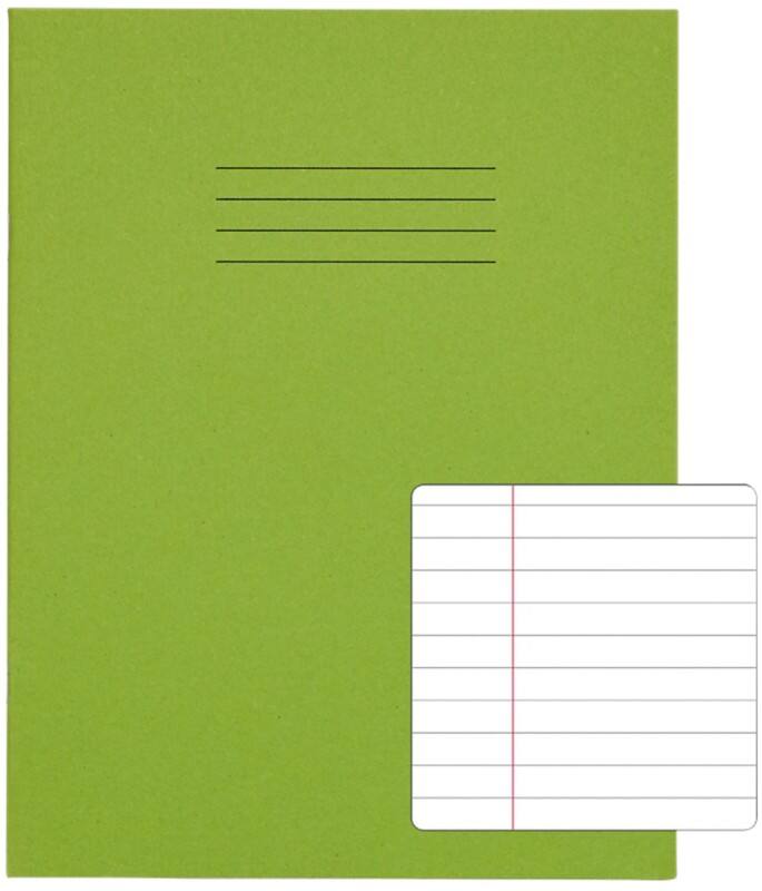 Rhino Exercise Book Ruled Stapled Side Bound Manila Soft Cover White 48 Pages Pack of 100