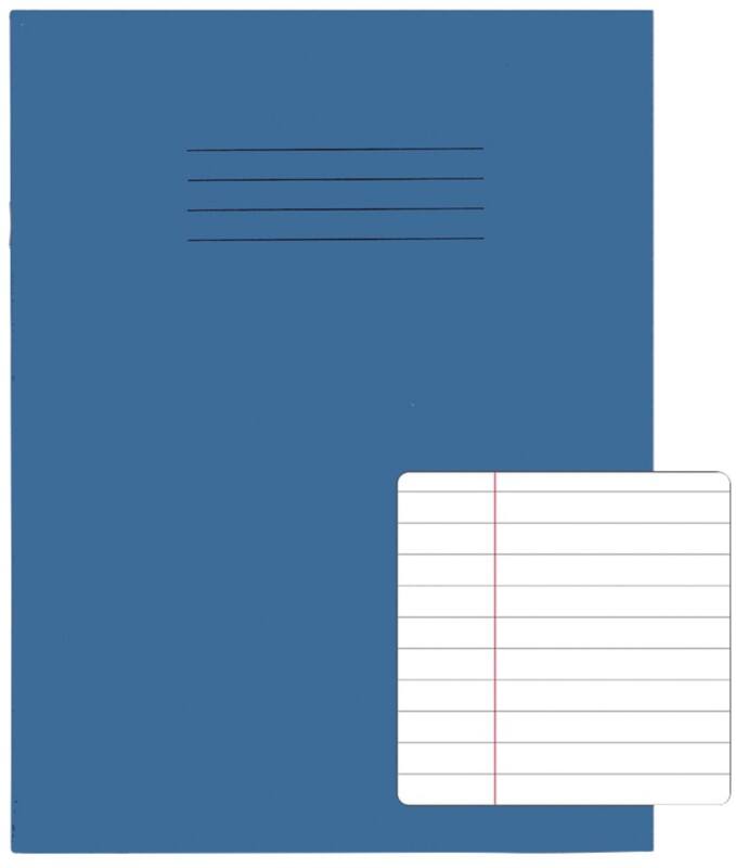 Rhino Exercise Book Ruled Stapled Side Bound Manila Soft Cover White 48 Pages Pack of 100