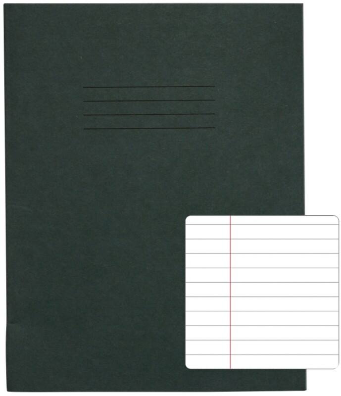 Rhino Exercise Book Ruled Stapled Side Bound Manila Soft Cover White 48 Pages Pack of 100