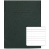 Rhino Exercise Book 226 x 178mm Ruled 8 mm Stapled Side Bound Manila Soft Cover Green Not perforated 48 Pages Pack of 100