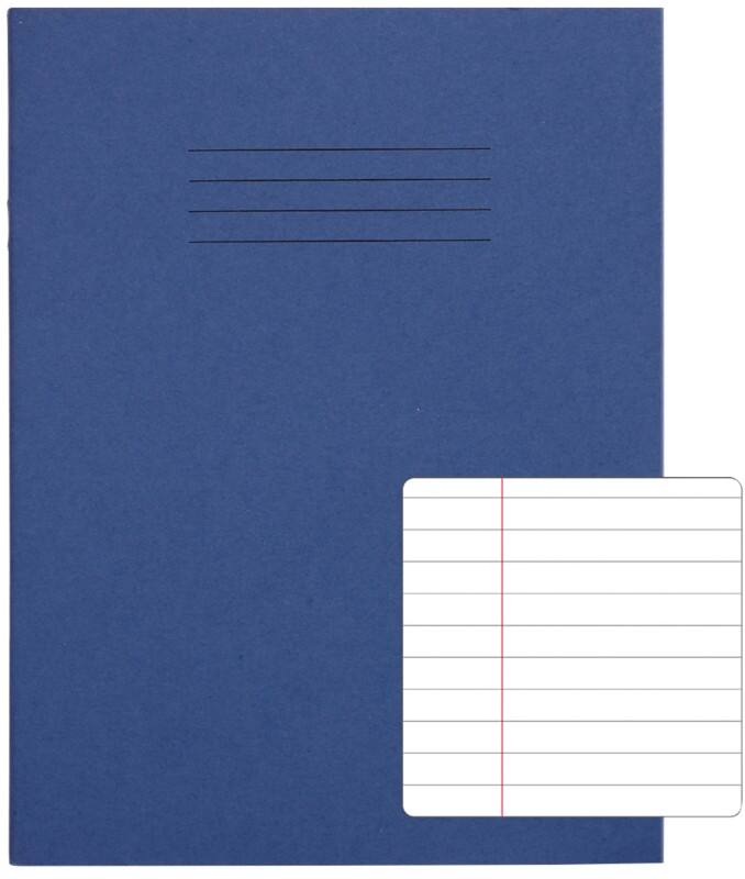 Rhino Exercise Book Ruled Stapled Side Bound Manila Soft Cover White 48 Pages Pack of 100