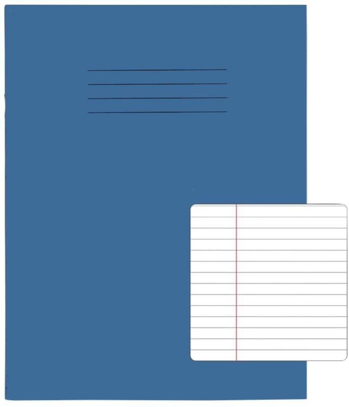 Rhino Exercise Book Ruled Stapled Side Bound Manila Soft Cover White 80 Pages Pack of 100