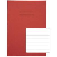Rhino Exercise Book A4 Ruled Stapled Side Bound Manila Soft Cover White 48 Pages Pack of 100
