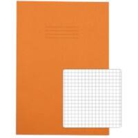 Rhino Exercise Book A4 Squared Stapled Side Bound Manila Soft Cover White 48 Pages Pack of 100