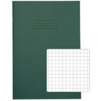 Rhino Exercise Book A4 Squared Stapled Side Bound Manila Soft Cover White 48 Pages Pack of 100