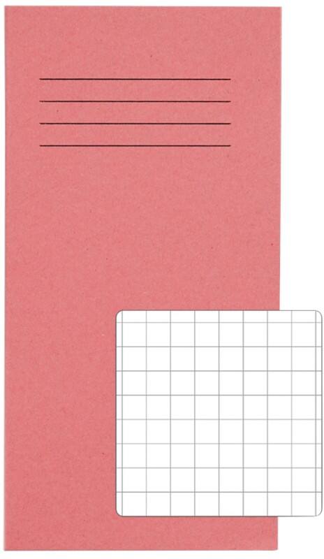 Rhino Exercise Book Squared Stapled Side Bound Manila Soft Cover White 32 Pages Pack of 100