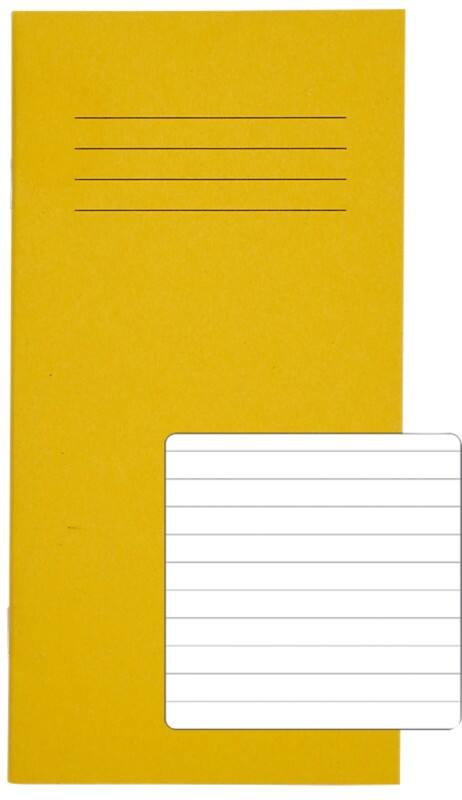 Rhino Exercise Book Ruled Stapled Side Bound Manila Soft Cover White 32 Pages Pack of 100