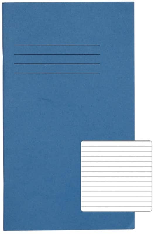 Rhino Exercise Book Ruled Stapled Side Bound Manila Soft Cover White 80 Pages Pack of 100