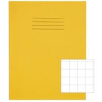 Rhino Exercise Book Squared Stapled Side Bound Manila Soft Cover White 32 Pages Pack of 100