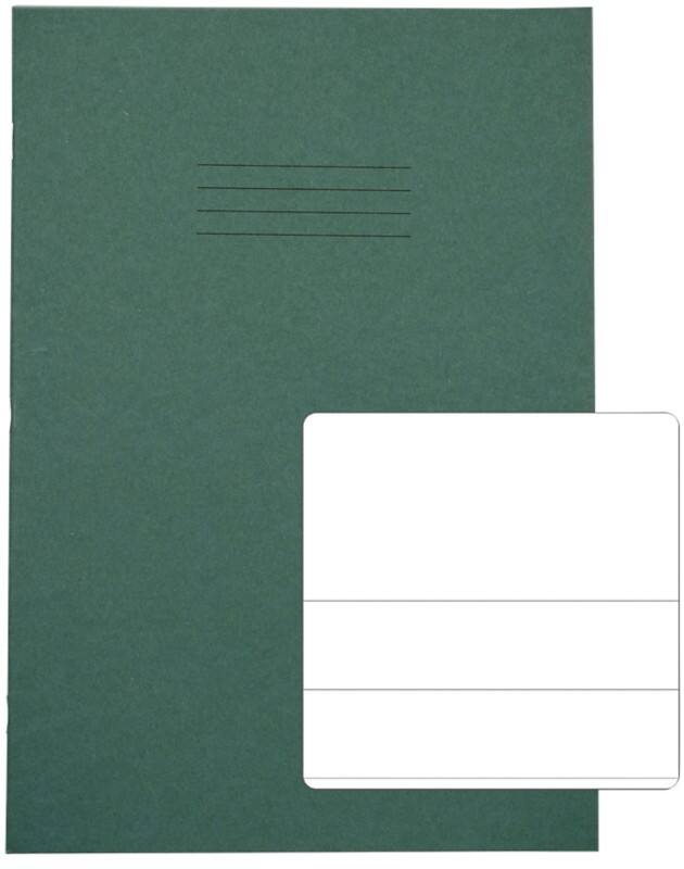 Rhino Exercise Book A4 Ruled Stapled Side Bound Manila Soft Cover White 32 Pages Pack of 100