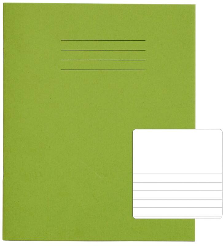 Rhino Exercise Book Ruled Stapled Side Bound Manila Soft Cover White 32 Pages Pack of 100