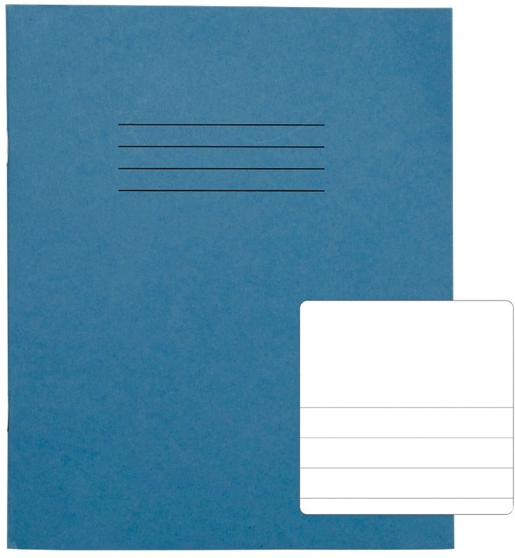 Rhino Exercise Book Ruled Stapled Side Bound Manila Soft Cover White 32 Pages Pack of 100