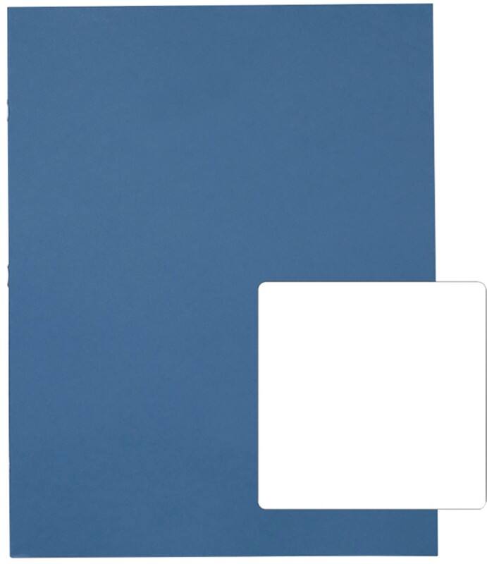 Rhino Exercise Book Plain Stapled Side Bound Manila Soft Cover White 40 Pages Pack of 30