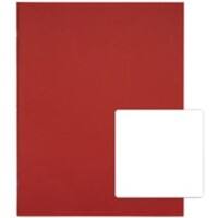 Rhino Exercise Book Plain Stapled Side Bound Manila Soft Cover White 40 Pages Pack of 30