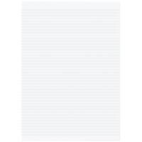 Rhino Exercise Book A4 Ruled Stapled Side Bound Manila Soft Cover White Pack of 5